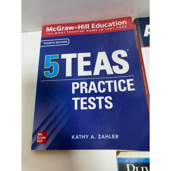 McGraw Hill ATI TEAS Study Guide Practice Tests Lot Of Three - Picture 12 of 12